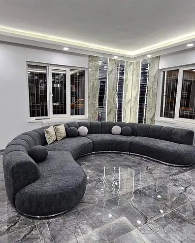 Stylish Curved Sectional Sofa for Sale