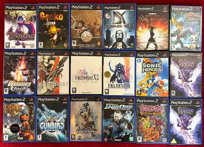 Ps2 games 85 dhs