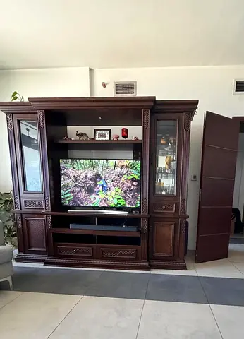 Elegant Wooden Entertainment Center