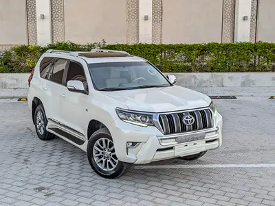 TOYOTA PRADO 2019 VXR TOP FULL OPTION GCC V6 4.0L IN EXCELLENT CONDITION