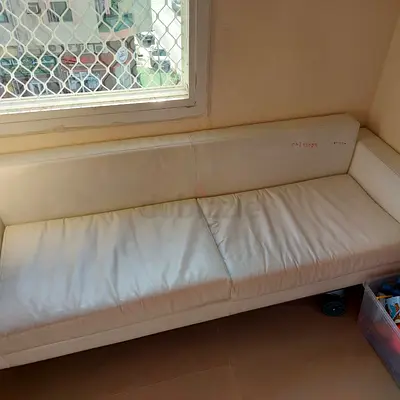 Modern White Sofa in Great Condition