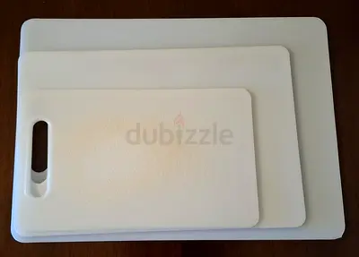 3 Sizes Cutting Boards ٣ أحجام ألواح قطع تقطيع