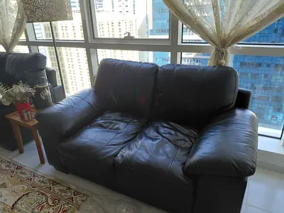2 Sofa for sale geniune leather for 1300
