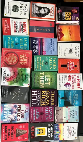 Collection of Personal Development and Business Books | 6 for 100 - pickup from Sharjah Al Qasba