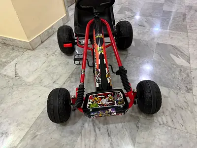 Childrens Go-Kart Ride-On with Fun Design
