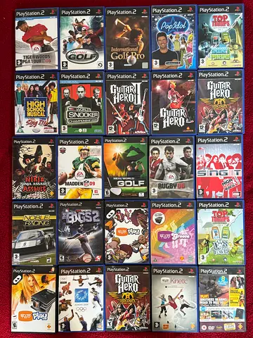Ps2 games 45dhs