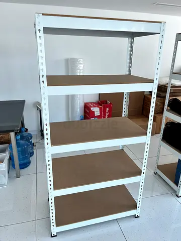 Two 5-Tier Storage Shelves (90 x 50 x 180 cm) x2
