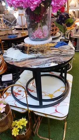 Stylish Marble Top Coffee Table