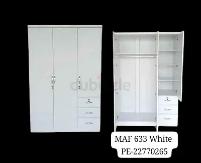 Modern White Wardrobe with Ample Storage