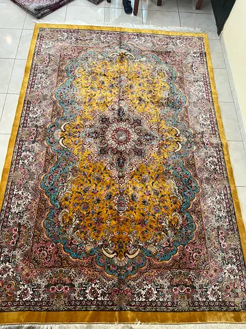 Silk machine Persian  Rug