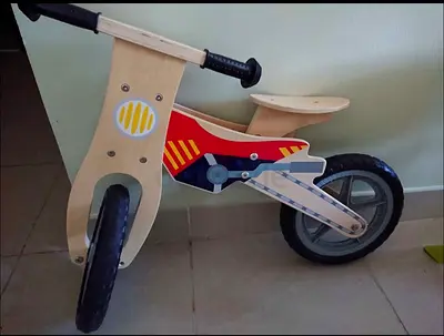 Kids wooden bike for sale