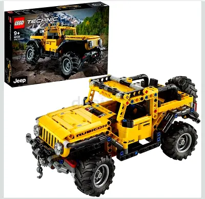 LEGO Technic Jeep Wrangler 42122 Building Blocks Toy Car Set; Toys for Boys, Girls, and Kids