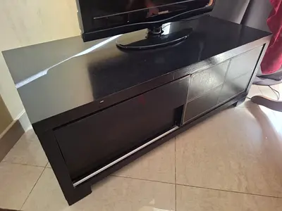 Stylish Black Entertainment Center for Sale