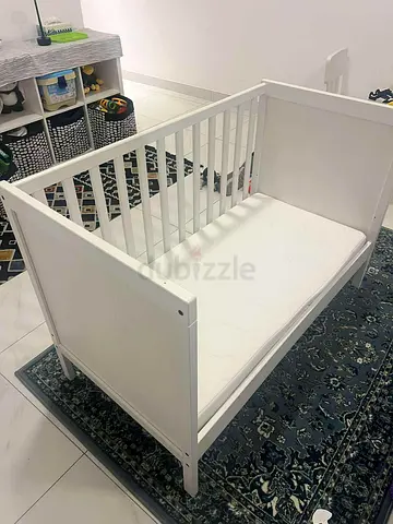 IKEA SUNDVIK COT with Mattress baby bed