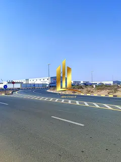 Corner plot of land for sale in Sharjah, Al Sajaa area, Emirates Industrial City