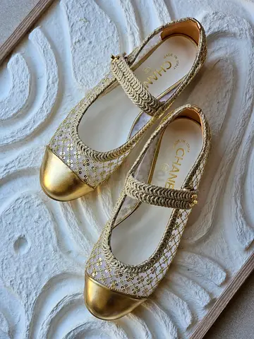 Chanel Mary Jane Flats