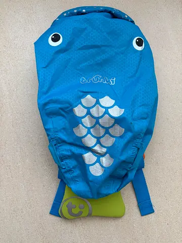 Trunki PaddlePak Waterproof Swim Bag Blue Fish