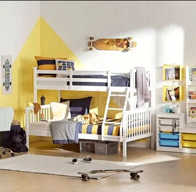 Stylish Bunk Bed for Kids Room