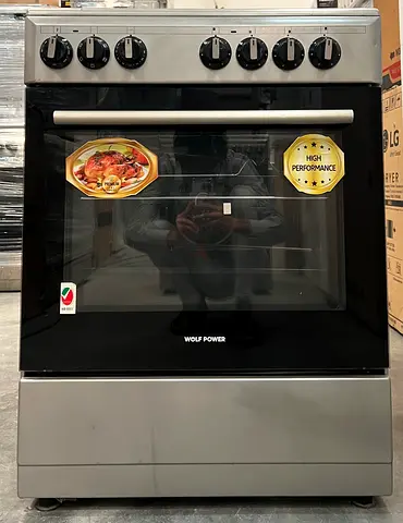 Same as New Wolf Power Cooking Range 60x60 Electric Cooker WCR6060CERMF without Box