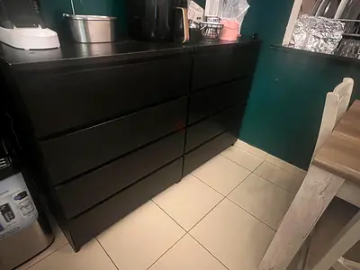 MOVING SALE: 2x IKEA MALM Chest of Drawers + FREE Dolce Gusto Machine!