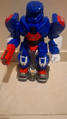 Music with water spray robot toy