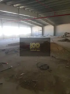 Warehouse with showroom totaling 11,000 sq ft, priced at 60 AED per sq ft, 200K power supply, and th