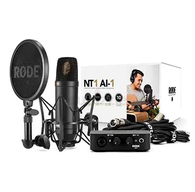 Rode NT1-A Recording Bundle with Interface and Accessories