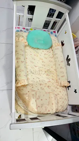 Cradle for sale with baby bed