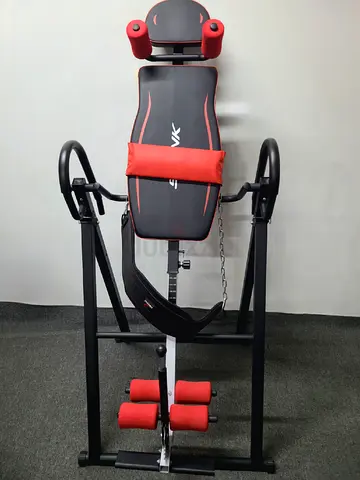 KDOQ Gravity Heavy Duty Inversion Table, Back Stretcher Machine for Pain Relief Therapy, Inversion E