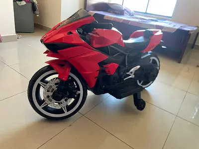 Red Electric Toy Motorcycle for Kids
