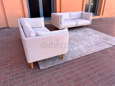 Cratebarrel Sofa Beige