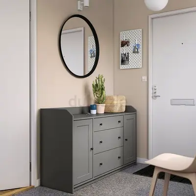 Stylish Grey Console Table