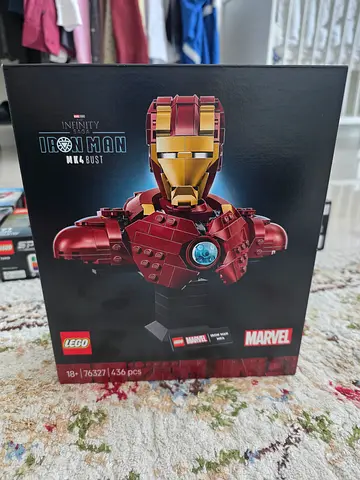 LEGO Marvel Iron Man Bust Set Infinity SAGA