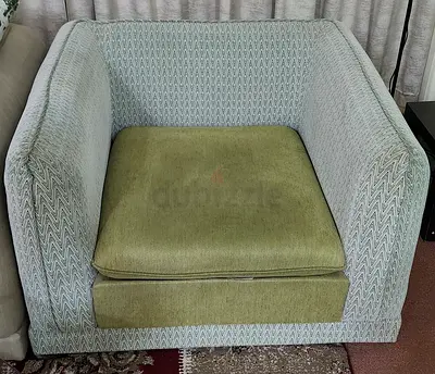 Comfy Green Accent Chair