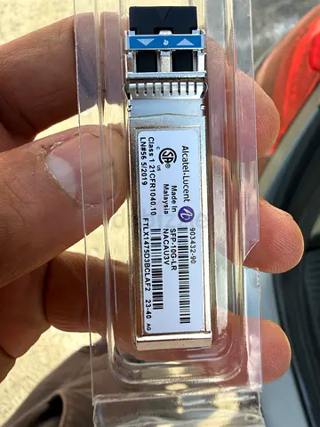 Alcatel-Lucent SFP Module 10G-LR for High-Speed Networking