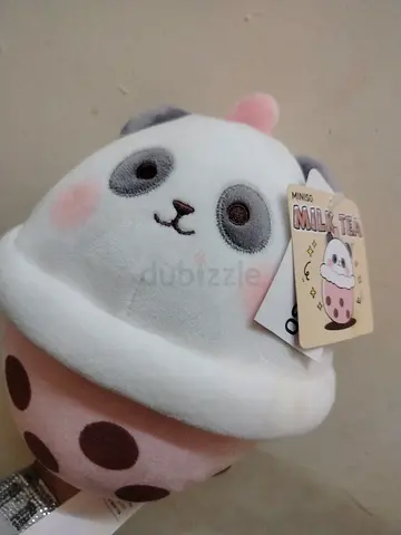 Cute Panda Milk Tea Plush Toy