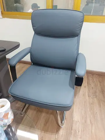 Comfortable Grey Office Chair