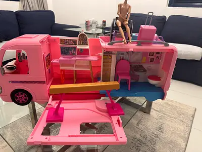 Barbie Dreamhouse  Camper with Pool and Slides