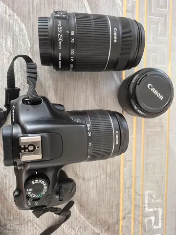 Canon DSLR Camera with Two Lenses for Sale