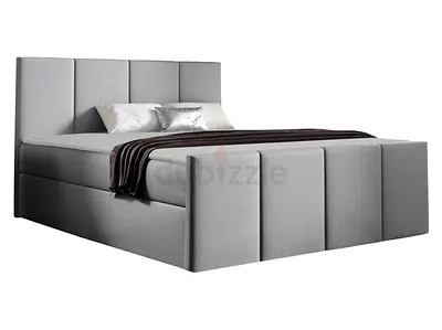 Brand New Queen size Stylish Upholstered Bed with Storage