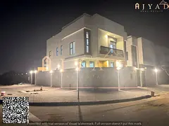 Corner Villa for Sale in Al Zahya Ajman | 5 Bedrooms | Majlis, Hall &amp; Maid's Room | Sunny Lo