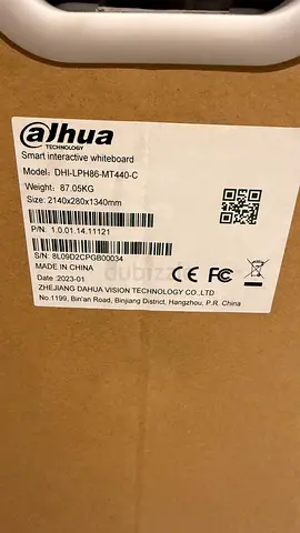 Dahua 86’’ Smart Interactive Board
