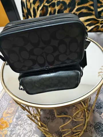 Stylish Dual-Pouch Coach Bags for Sale