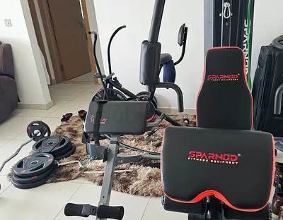 Complete Home Gym Setup by Sparnod - Perfect for All Fitness Levels!