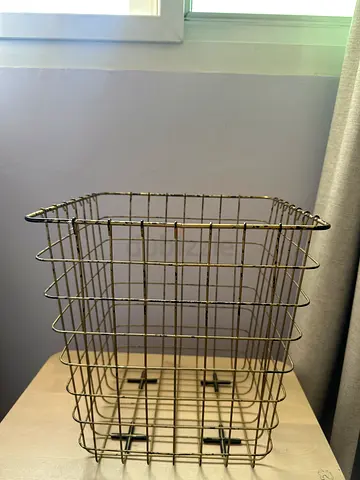 Stylish Metal Wire Storage Basket