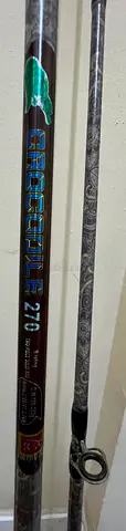 Catch the Big One: Premium Fishing Rod 2.7 m solid 2 section crocodile brand for Sale!
