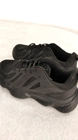 Mens Black Athletic Sneakers