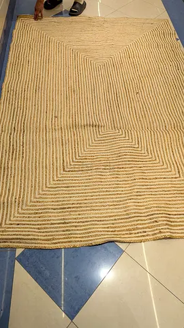 Stylish Geometric Striped Area Rug