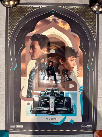 Mercedes F1 Poster