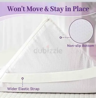 Baby Wedge Pillow with Non-Slip Bottom